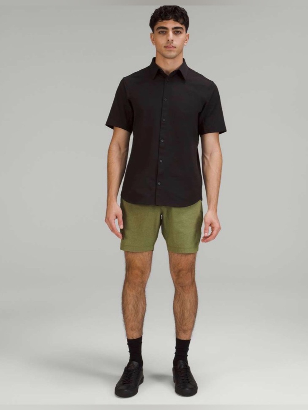 Men’s Lululemon Commission Classic-Fit Short 7" *Ventlight Green Size 34